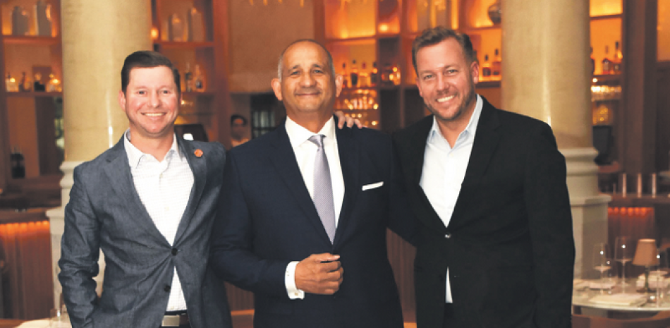 Joshua Alford, José Acosta y Kevin D’Antonio. CORTESÍA DE LA MARCA