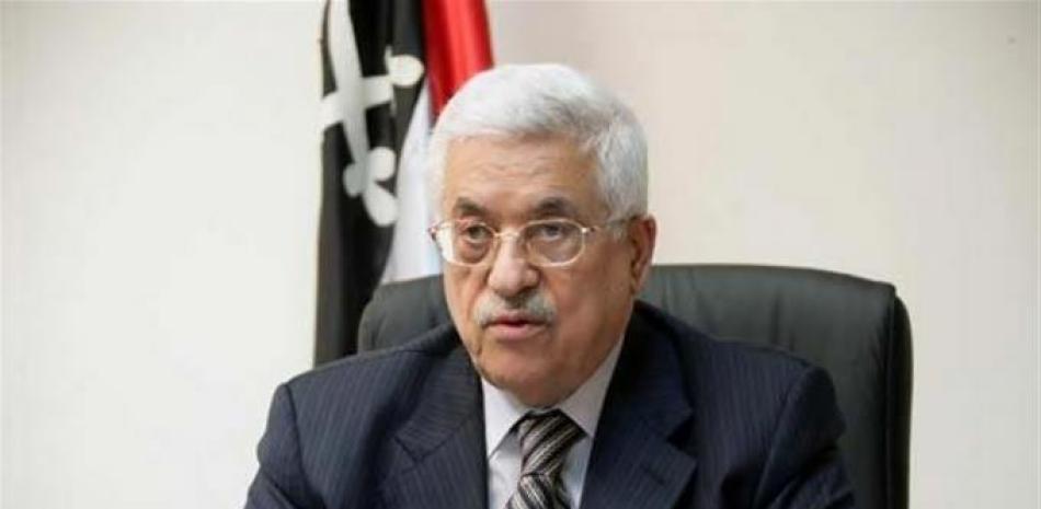 Presidente palestino Mahmud Abás.Foto: Archivo Listín Diario.