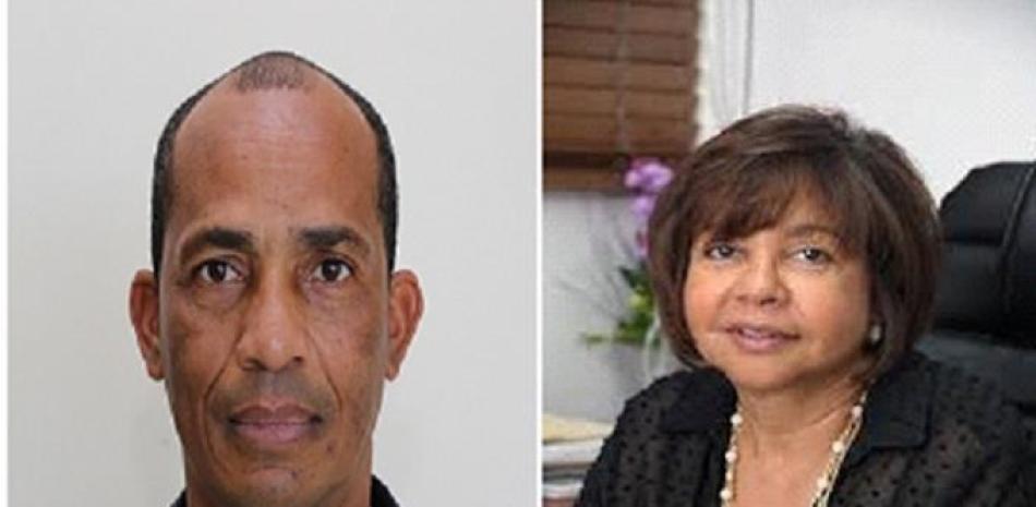 Francisco Antonio Montilla Patrocino, de 49 años, y la asesora Maira Altagracia Minaya Rodríguez, de 62, fallecieron en el accidente.