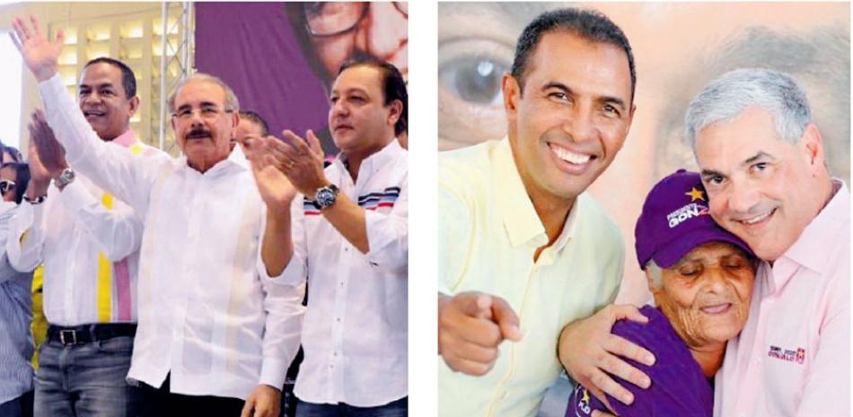 Danilo Medina encabezó asamblea en Santiago con dirigentes del Cibao. Gonzalo Castillo y Domingo Contreras continuaron el proselitismo en la capital.