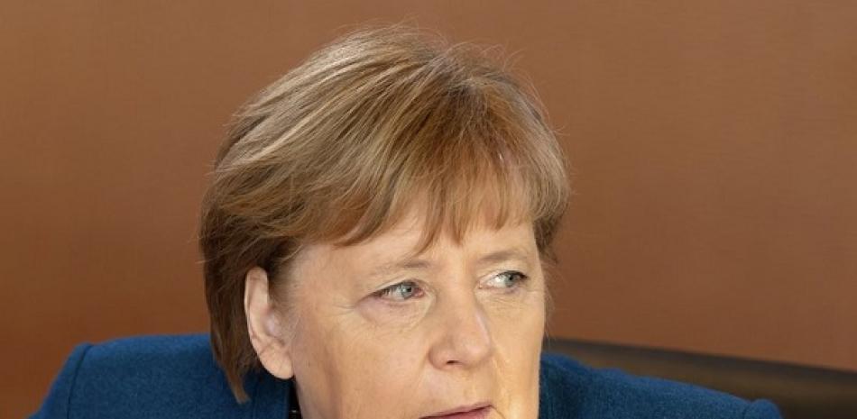 Fotografía de la canciller de Alemania, Ángela Merkel. Crédito AP