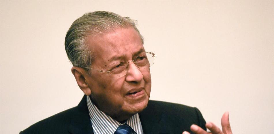 Mahathir Mohamad, primer ministro de Malasia. Fuente: europa press