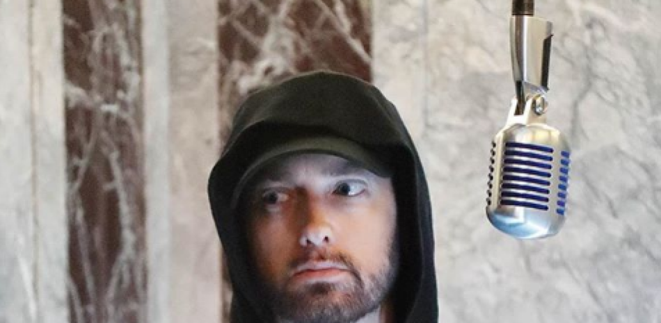 Fotografía del rapero estadounidense Eminem. Crédito Instagram.
