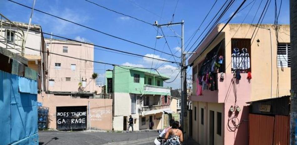 Barrio de Santo Domingo Oeste. Foto de archivo de Adriano Rosario/ Listín Diario.