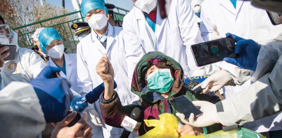 Un señor de 84 años logró superar el coronavirus en China.