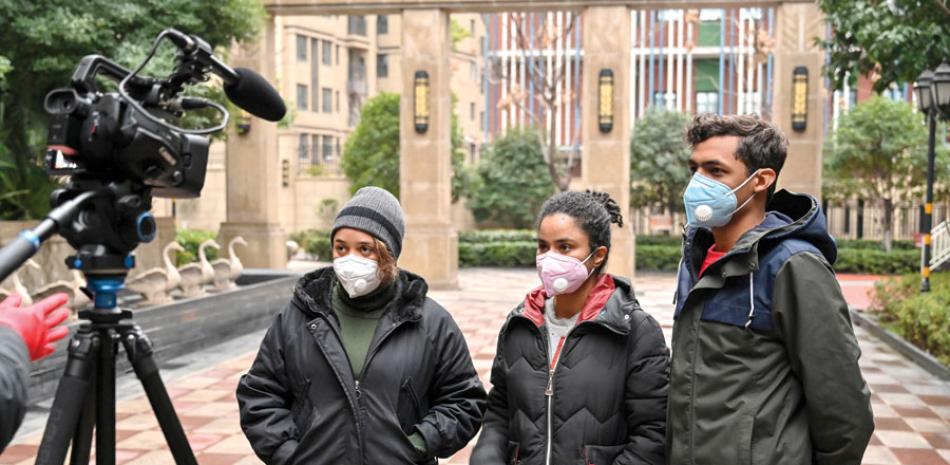 Los estudiantes permanecieron aislados durante su estancia en Wuhan, desde que se detectó el virus. EXTERNA/AFP