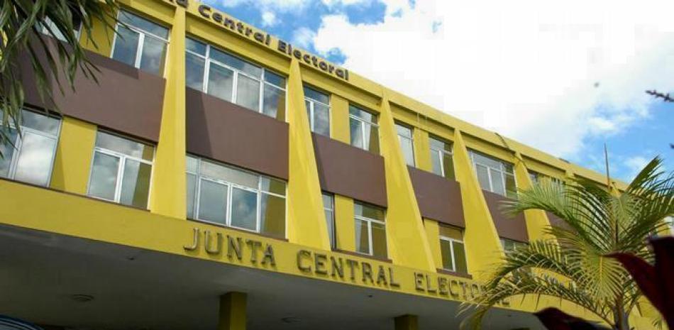 Fotografía de archivo de la Junta Central Electoral.