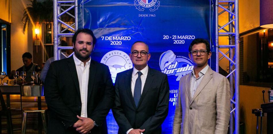 De izquierda a derecha Luis Guerrero Feris, Juan Lehoux Amel y Max Rodríguez.