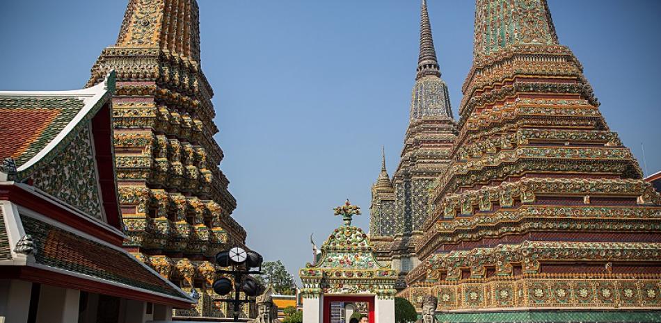 El complejo del templo Wat Pho en Bangkok, el 24 de febrero de 2020. (Lauren DeCicca/The New York Times)