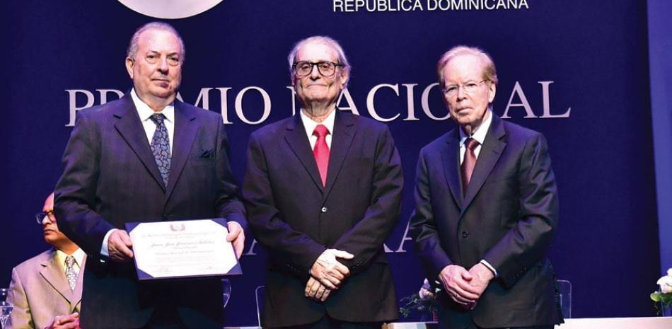 Eduardo Selman, León David y José Luis Corripio Estrada. ROBERT JÁQUEZ LISTÍN DIARIO