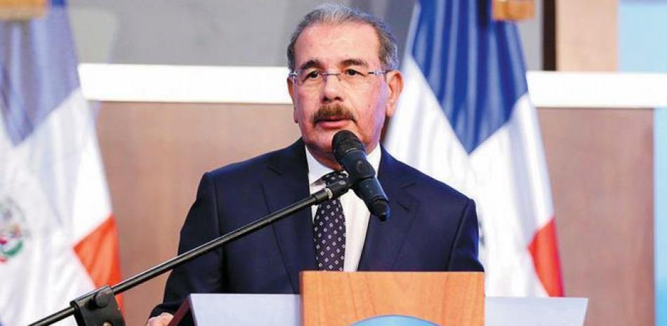 Fotografía  de archivo presidente de la República Danilo Medina