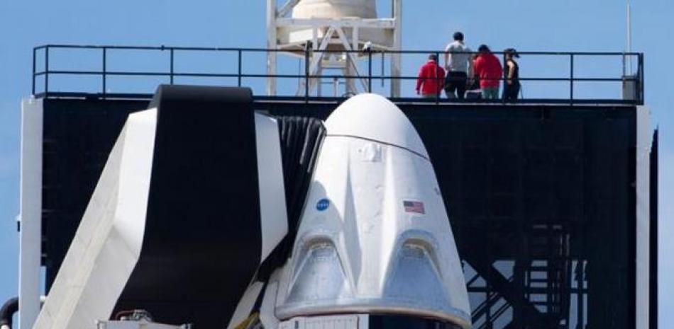 La empresa espacial SpaceX enviará a partir del próximo año a tres turistas a la Estación Espacial Internacional (ISS). Foto: Agencia AFP