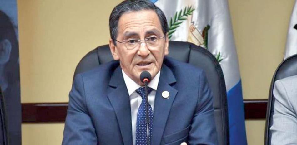 Hugo Monroy, ministro de Salud de Guatemala.