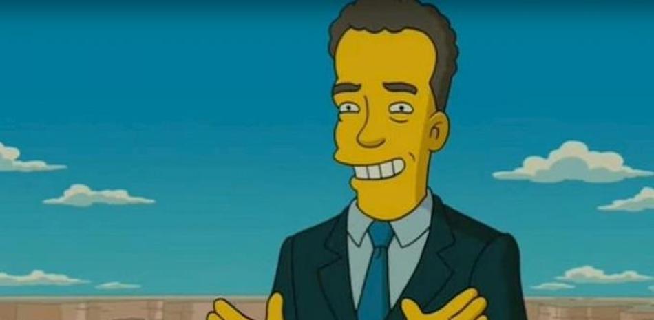Tom Hanks en Los Simpson - FOX