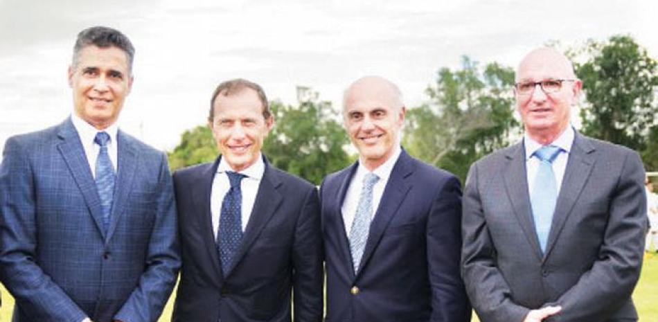 Andrés Pichardo Rosenberg, Emilio Butragueño, Alejandro Abellán García y Carmelo Zubiaur.