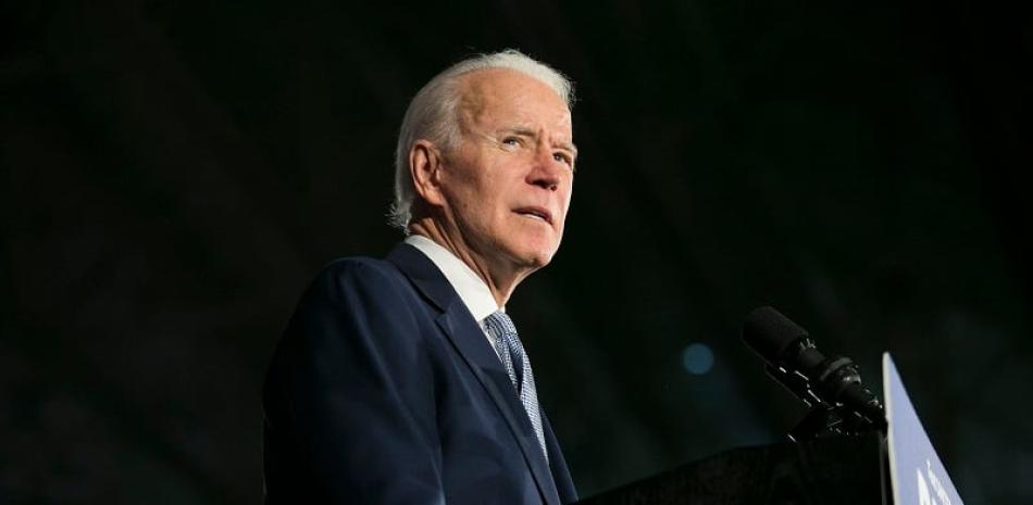 Joe Biden, aspirante a candidato presiencial por el Partido Demócrata