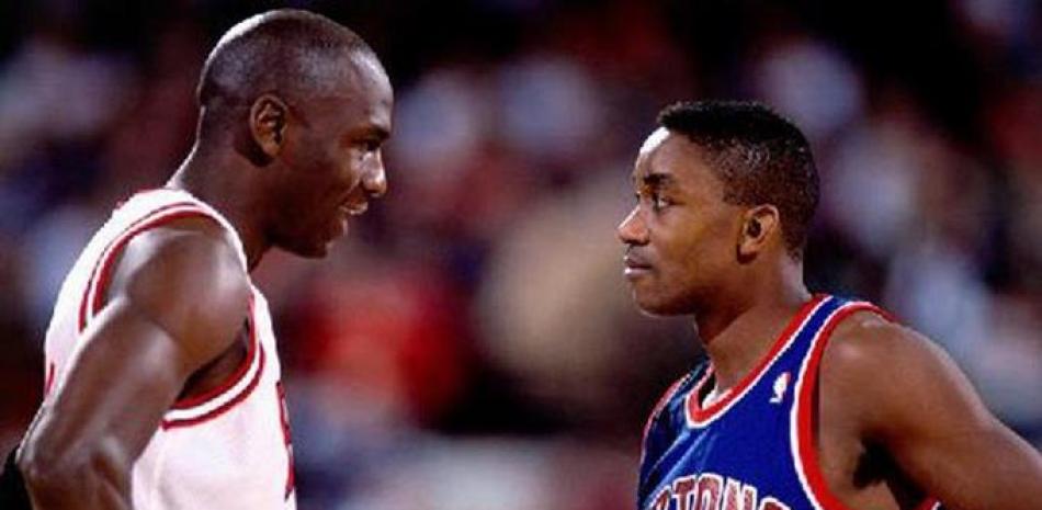 Las relaciones de Michael Jordan e Isiah Thomas siempre ha sido frías.