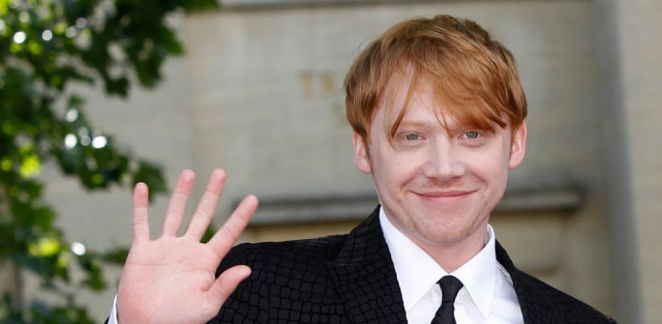 Rupert Grint es famoso por su papel de 'Ron Weasley' en las películas de Harry Potter.