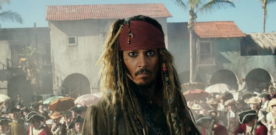 Foto del personaje Jack Sparrow, Johnny Depp