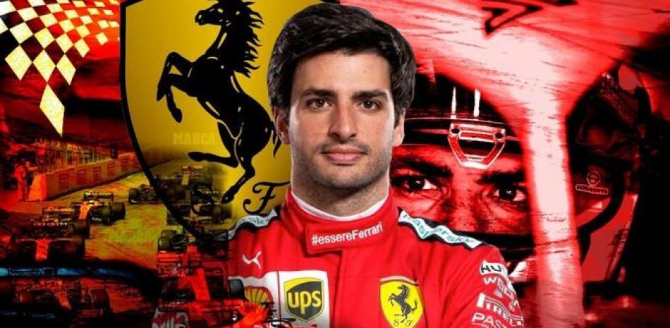 Carlos Sainz Jr. será el piloto principal de la más emblemática escudería de Fórmula Uno.