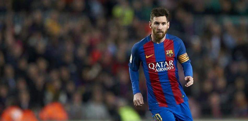 Lionel Messi busca conducir al Barcelona a otra corona en la Liga de España de primera divisipon.