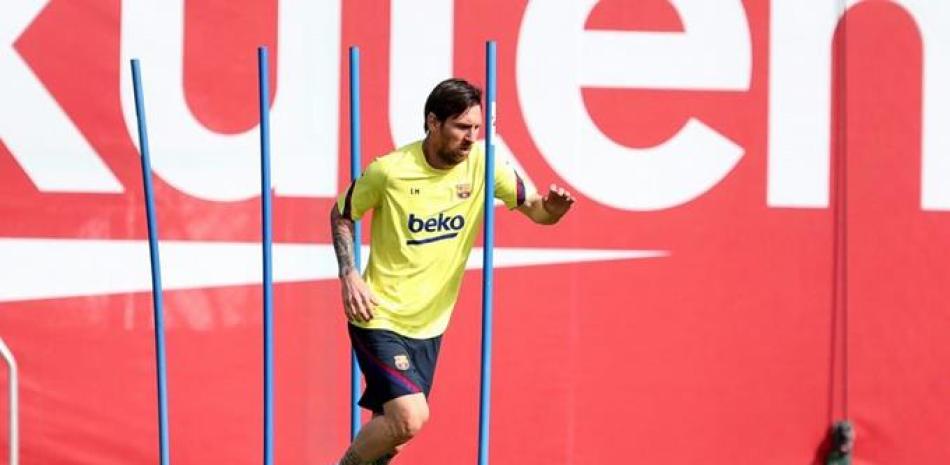 Lionel Messi es el principal jugador del club Barcelona.