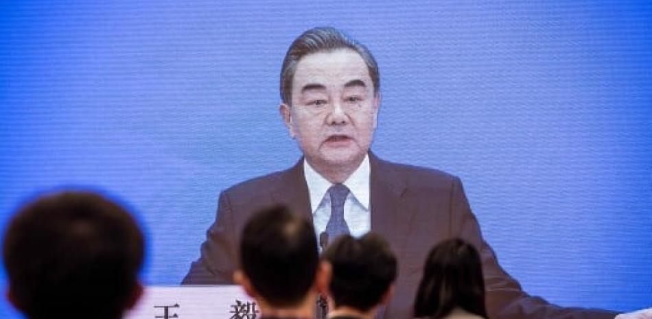 Canciller chino, Wang Yi. Foto de AFP.