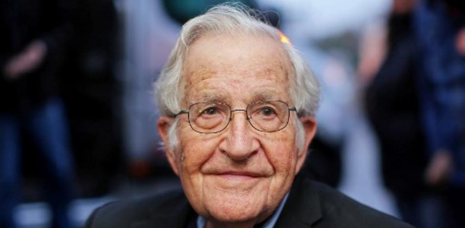 Noam Chomsky. Foto de 2018 de la AFP.