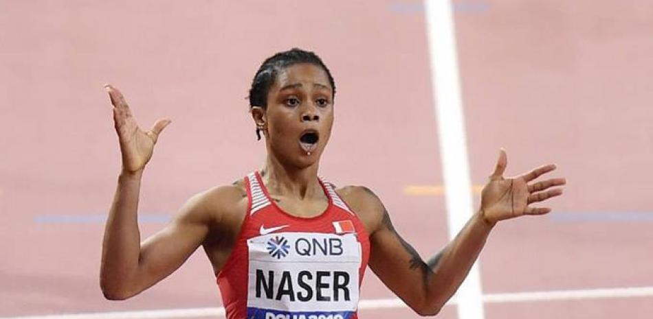 Salwa Naser brilló intensamente en el pasado Campeonato Mundial de Atletismo.