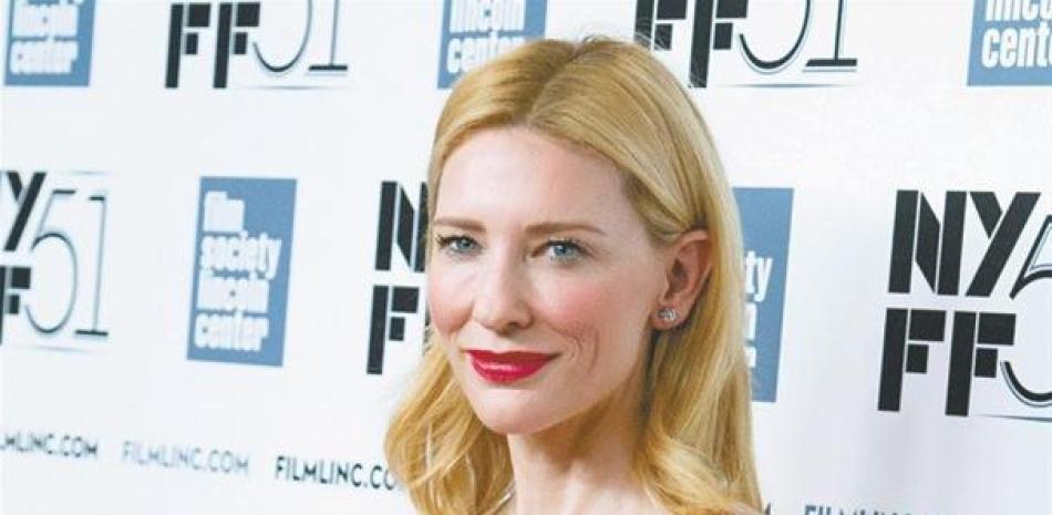 Foto de archivo de la actriz Cate Blanchett. Fuente: Listín Diario.