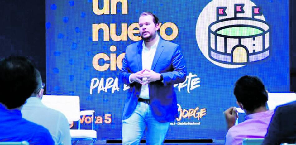 Orlando Jorge Vilegas, candidato a diputado por el Partido Revolucionario Moderno.