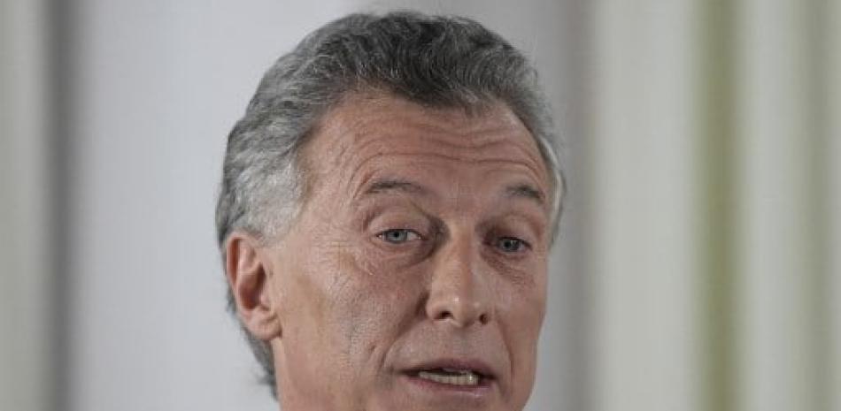Los fiscales en Argentina también abrieron una investigación sobre las acusaciones de que el expresidente Macri espió a opositores políticos durante sus cinco años en el cargo, informaron fuentes judiciales el 29 de mayo de 2020. Juan Mabromata/AFP.