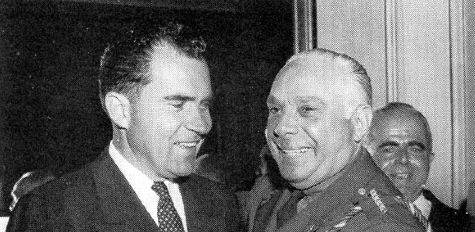 Richard Nixon y Trujillo.