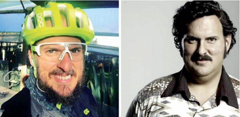 Andrés Parra, quien interpretó a Pablo Escobar, se refugió en el ciclismo para rebajar.
