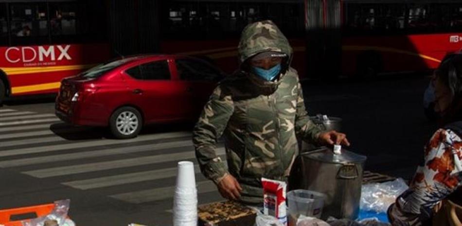 Vendedores ambulantes en México, en medio de la pandemia de coronavirus. Europa Press