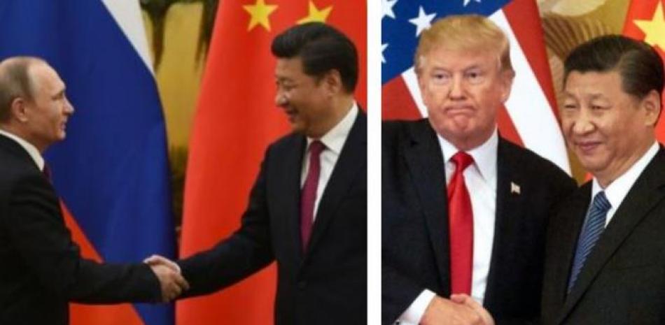 1. Moscú y Pekín han estrechado sus lazos de amistad. 2.Estados Unidos se está alejando peligrosamente de las relaciones con Pekín.