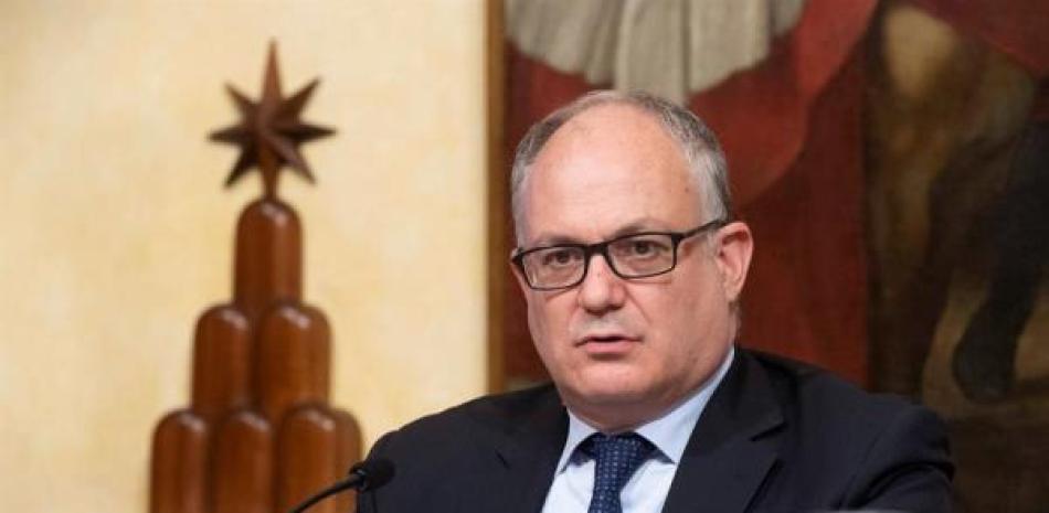 Roberto Gualtieri, ministro de Economía. EFE/EPA/CLAUDIO Peri