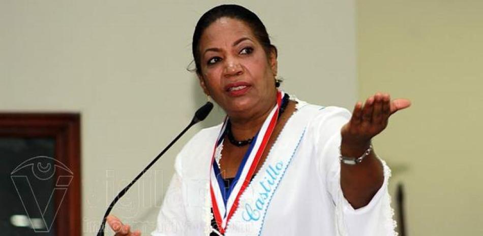 Mercedes Castillo, presidente del Colegio Dominicano de Periodistas.