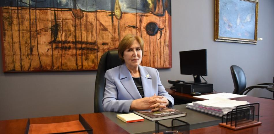 Carmen Heredia, ministra de Cultura de República Dominicana.