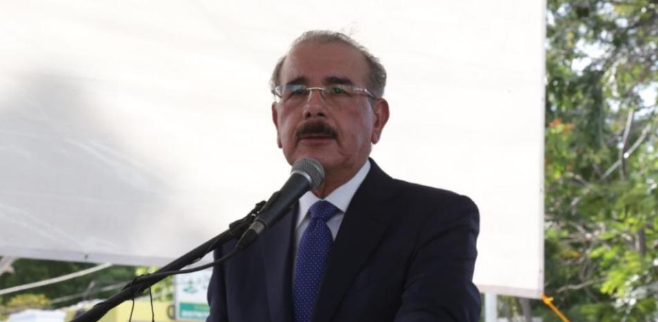 Expresidente Danilo Medina. / Listín