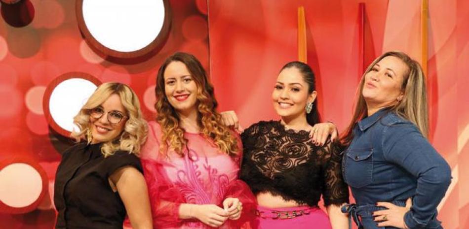 Ana Florenzán, Denisse Larraurim, Michel Alvarado y Yulina Nieves. ARCHIVO