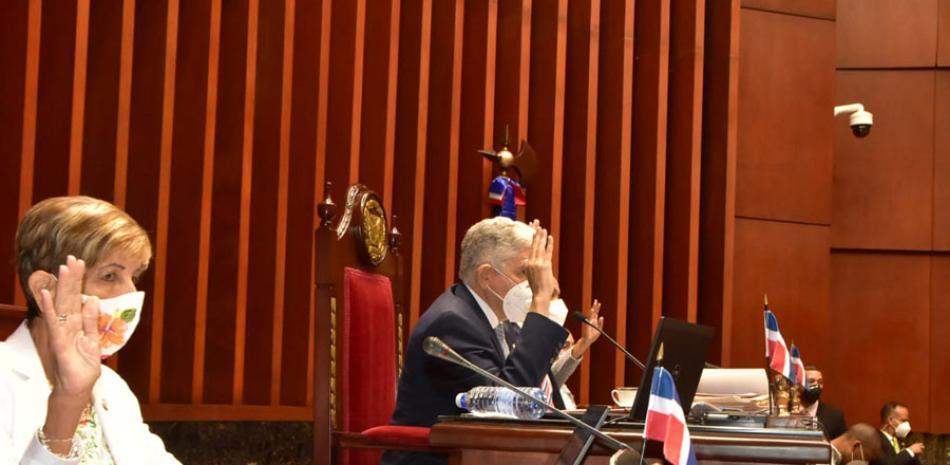 La sesión del Senado en que se aprobó el presupuesto, que ahora solo espera la promulgación del Poder Ejecutivo, se extendió por casi tres horas. ARCHIVO /LD