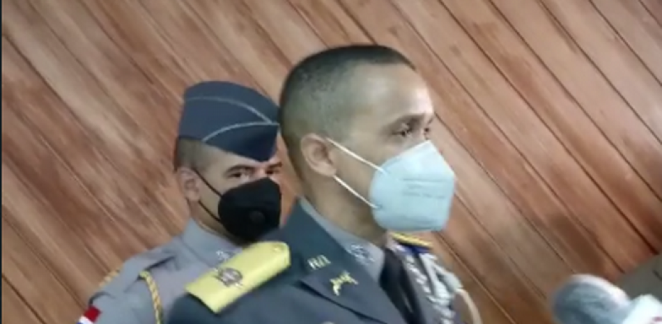 Edward Ramón Sánchez González, director de la Policía Nacional. / Captura de video