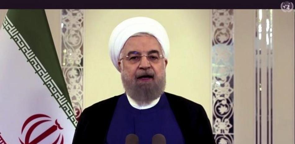 El presidente iraní, Hasán Ruhani. Foto: AP.