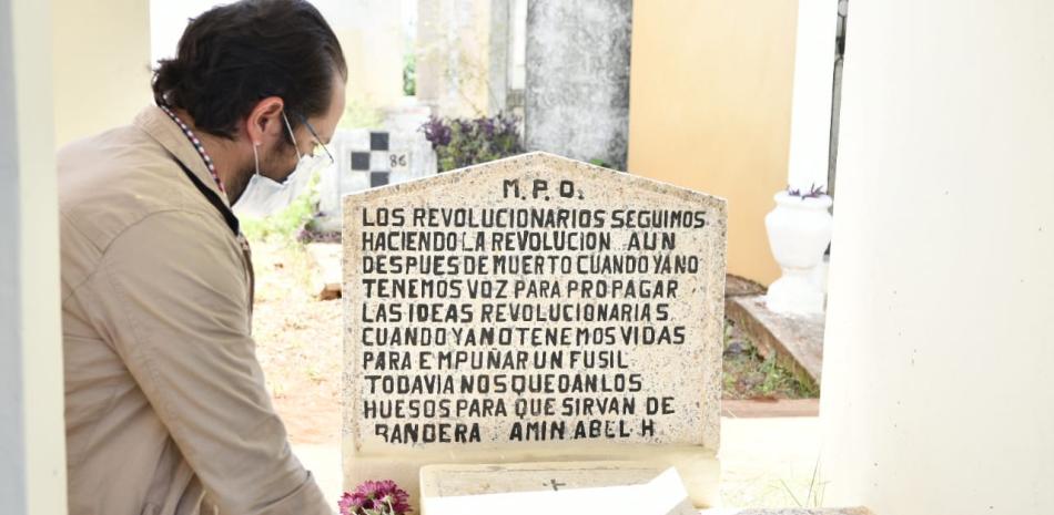 Cementerio Maximo Gomez, lugar donde descansan los Restos del Revolucionario. Foto Víctor Ramírez