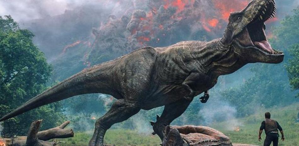 En esta imagen difundida por Universal Pictures, una escena de "Jurassic World: Fallen Kingdom". (Universal Pictures vía AP)