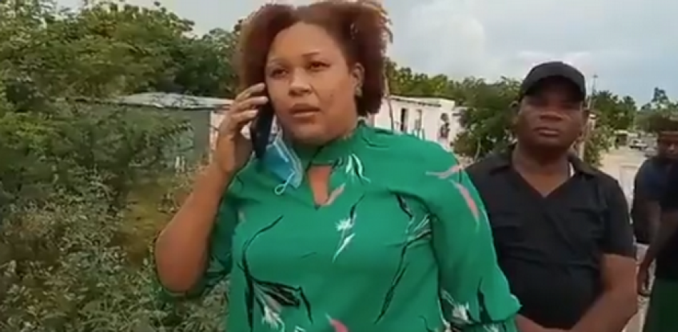 Diputada Edirna D' Óleo, en discusión por una llamada. / Captura de video