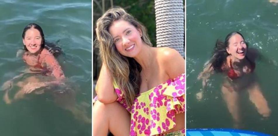 Daniela Alvarez ha vuelto a sonreír a la vida y ha mostrado recientes imágenes en ejercicios y en el mar.