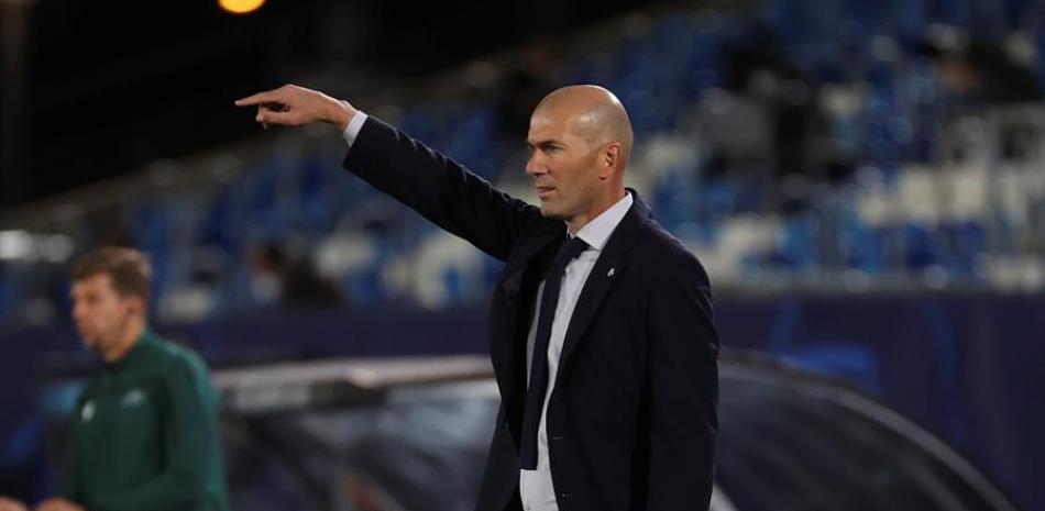 Zidane, entrenador del Real Madrid. / EFE