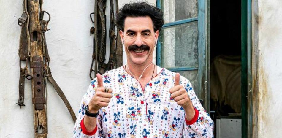 "Borat: subsecuent film", marca el divertidoregreso de Sacha Baron Cohen como Borat, el personaje que encarnó por primera vez en 2006.